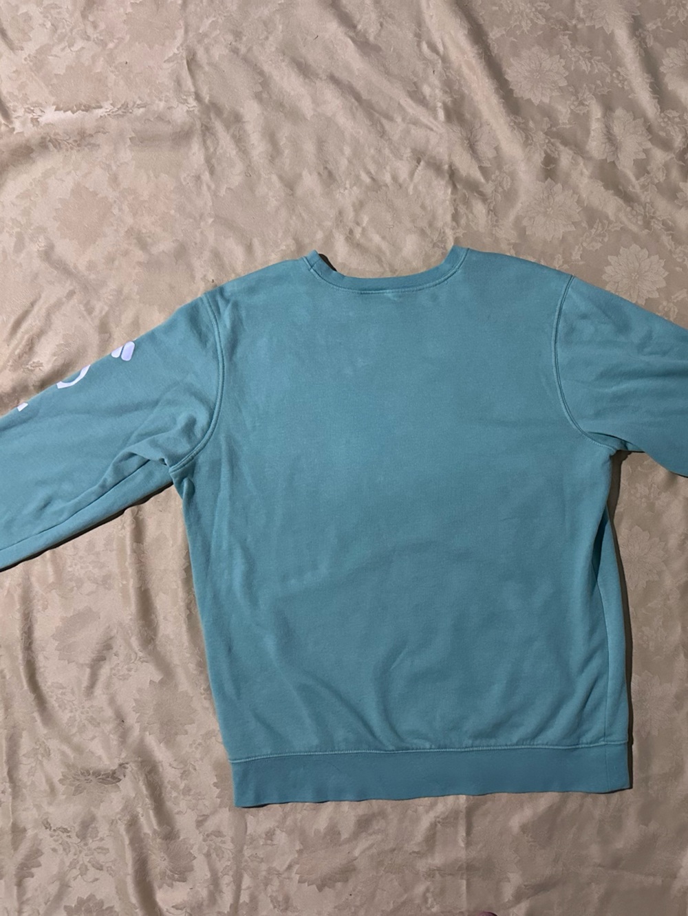 Columbia Teal Crewneck Pullover Sweater